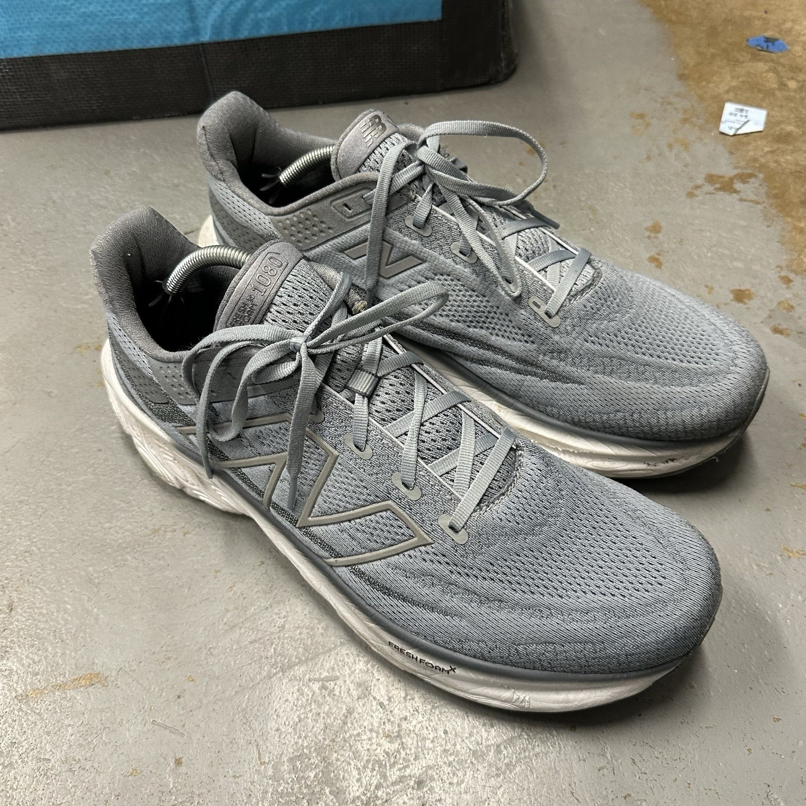 New Balance 1080 Ff X Running Comfort Shoes Steel Gray Mens Size 13 M1080g13